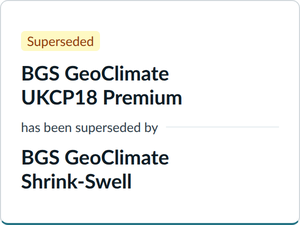 BGS GeoClimate UKCP18 Premium - sample image